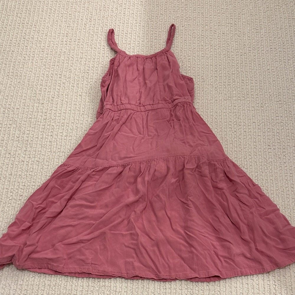 Old Navy Dusty Rose Casual Kids tired maxi Dress 5t